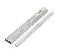 sourcing map Barra de brocas de herramienta de corte cuadrado HSS de torno CNC de 4 piezas 8 mm x 8 mm x 200 mm
