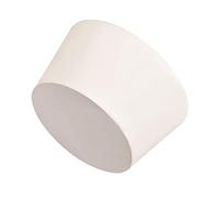 sourcing map Blanco Cónico Forma Sólido Caucho Tapón para Laboratorio Tubo