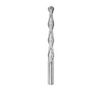 sourcing map Bola Nariz Extremo Molino 6mm Diámetro 52mm Corte Longitud 6mm Vástago Alta Velocidad Acero 2 Flautas Espiral Recorte CNC Enrutador Brocas