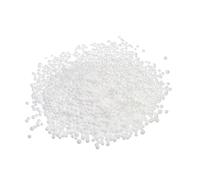 sourcing map Bolas de espuma de 4 a 6 mm para decoración de bodas y fiestas, pequeñas bolas de embalaje, suministros de manualidades (blanco opaco, 1 paquete de aproximadamente 1250 unidades)