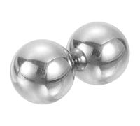 sourcing map Bolas de rodamiento de 22,225 mm, 2 piezas de acero inoxidable 316 G1000, bolas de mezcla métricas para rodamientos, bicicletas y ruedas (acabado espejo)