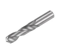 sourcing map Broca de carburo sólido, 10,5 mm (0,413 pulgadas) YG6X/C3 de micrograno de carburo de tungsteno, brocas helicoidales Jobber, vástago recto para perforar acero inoxidable, aluminio, metal