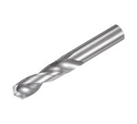 sourcing map Broca de carburo sólido, 9 mm (0.354 pulgadas) YG6X/C3 de micrograno de carburo de tungsteno, brocas helicoidales Jobber, vástago recto para perforar acero inoxidable, aluminio, metal y