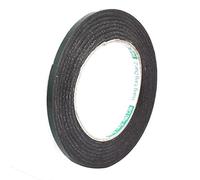 sourcing map Burlete Autoadhesiva, Cinta Aislante Espuma de Doble Cara 5mm Ancho 0,5mm Grosor 10 Metros Longitud, Burlete Puerta Burlete Ventana Antiruido Resistente a los Golpes, Paquete de 1