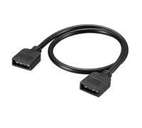 sourcing map Cable divisor RGB hembra a hembra de 3 pines Conector de extensión de 30cm de longitud
