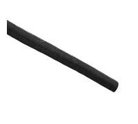 sourcing map Calor Escudo Manguito, 9.8 Pies-7mm Alta TEMPERATURA Silicona Resina Vidrio Fibra Manguito Blanco