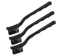 sourcing map - Cepillo con Mango de plástico para circuitos, antiestático, 3 Unidades, Color Negro