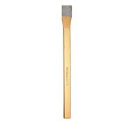 sourcing map Cincel frío de 20 mm de ancho y 300 mm de largo, aleación de acero de alta dureza, tratado térmicamente, cincel plano para cortar remaches, hierro, acero, bronce, varillas de cobre