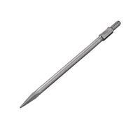 sourcing map Cincel rascador de suelo con vástago 65A de 800 mm x 30 mm, broca de cincel para demolición eléctrica, jardinería, paisajismo, excavación y corte