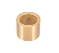 sourcing map Cojinetes de Casquillo, Manguito de Rodamiento Autolubricante, 18mm Diámetro Interior, 25mm Diámetro Exterior, 22mm Longitud, Bujes de Bronce Sinterizado