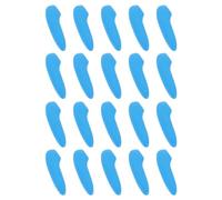 sourcing map Cubierta Protectora de Punta de Cuchillo 20uds, Fundas Protectoras Cuchillos de Plástico, Mangas de Punta Hoja de Cuchillo para Cocina, Azul