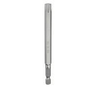sourcing map Destornillador de cabeza Torx T50 de 1/4 de pulgada, vástago hexagonal de 4.3 pulgadas de largo, magnética, sin agujero, a prueba de manipulaciones, 6 puntos, destornillador de estrella