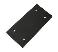 sourcing map En forma de Rectangular negro espalda acolchada de espuma lijadora de papel de lija para 9035
