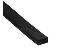 sourcing map Epdm Caucho Espuma Hoja Tira 10mm(W) x5mm(T) x1.5m(L) Neopreno Caucho Hoja Rollos Tira para Bricolaje Junta, Manualidades, Aislamiento