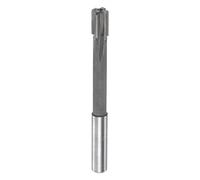 sourcing map Escariador de mandril 9.8mm H7 punta de carburo flautas rectas vástago redondo máquina de torno fresadora