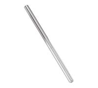 sourcing map Escariador de mandril de 2,5 mm, escariador de máquina de torno de carburo de tungsteno H7 4 flautas rectas, herramienta de corte de fresado de vástago redondo, para aleación de acero