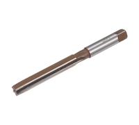 sourcing map Escariador de mano de 14 mm H7 para escariar agujeros de madera y metal, herramienta de corte de acero de aleación 9SiCr