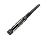 sourcing map Escariador de mano de 15,25 mm a 17 mm de rango de tamaño ajustable de extremo cuadrado negro HSS