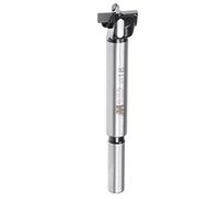 sourcing map Forstner Taladro s 18mm, Tungsteno Carburo Madera Orificio Sierra Sinfín Abridor, Carpintería Bisagra Orificio Taladro Cortador (Negro, Plateado Tono)