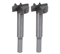 sourcing map Forstner Taladro s 27mm, Tungsteno Carburo Madera Orificio Sierra Sinfín Abridor, Carpintería Bisagra Orificio Taladro Corte Cortadora Herramienta, 2 Piezas (Gris)