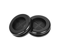 sourcing map Goma Ojal Redondo Doble Cara Montaje Diámetro 20mm para Cable Protección 20Uds