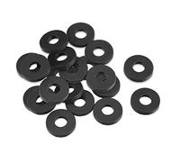 sourcing map Goma Plana Arandelas 12mm OD 5mm ID 2mm Grosor para Grifo Tubería Agua Manguera, Paquete de 20