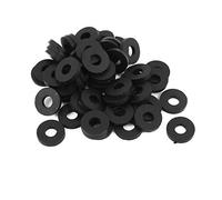 sourcing map Goma Plana Arandelas 12mm OD 5mm ID 2mm Grosor para Grifo Tubería Agua Manguera, Paquete de 50