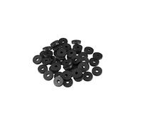 sourcing map Goma Plana Arandelas 13,8mm OD 4mm ID 3mm Grosor para Grifo Tubería Agua Manguera, Paquete de 50
