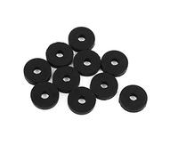 sourcing map Goma Plana Arandelas 13mm OD 4mm ID 3mm Grosor para Grifo Tubería Agua Manguera, Paquete de 10