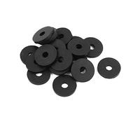 sourcing map Goma Plana Arandelas 18mm OD 5mm ID 2mm Grosor para Grifo Tubería Agua Manguera, Paquete de 20