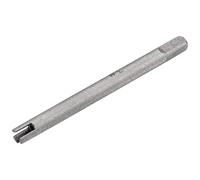 sourcing map Grifo Extractores M6/1/4" (Métrico/Pulgadas), 3 Flautas Roto Pelado Tornillo Rosca Grifo Extractora Alto Carbono Acero Herramienta