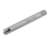 sourcing map Grifo Extractores M8/5/16" (Métrico/Pulgadas), 3 Flautas Roto Pelado Tornillo Rosca Grifo Extractora Alto Carbono Acero Herramienta