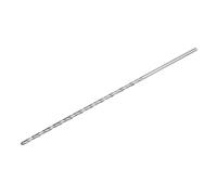 sourcing map Helicoidales Brocas, Alta Velocidad Acero Extra Largo Taladro 5,2x300 mm