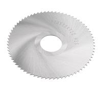 sourcing map Hoja de sierra circular, 110mm (4-1/3") de diámetro 1mm de grosor 72 dientes, 6542 de acero de alta velocidad (HSS) fresadora con eje de 27mm para corte de aluminio de PVC de madera
