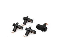 sourcing map Interruptor Luz Cortesía Impermeable Negro 4Uds Para Coche