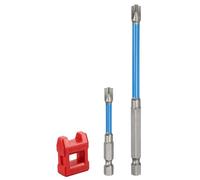 sourcing map Juego de 10 puntas de destornillador de cabeza Phillips ranuradas FPH2, punta magnética de 65 mm y 110 mm, vástago hexagonal de 1/4 pulgadas, llave métrica plana para varios