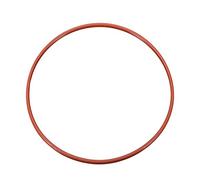 sourcing map Junta tórica de silicona 150mmx143mmx3.5mm VMQ Anillos de sellado Junta de sellado Rojo