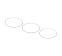 sourcing map Juntas tóricas para filtro de agua de 10 pulgadas, 87 x 4 mm, repuesto de silicona, juntas tóricas, color blanco, paquete de 3