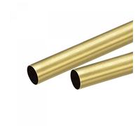 sourcing map Latón Redondo Tubo 16mm OD 0,5mm Pared Grosor 200mm Largo Tubo Tubería 2 Piezas