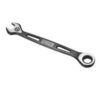 sourcing map Llave combinada de trinquete de 13 mm, llave métrica de acero de alto carbono, doble caja de 12 puntos, llave de trinquete de extremo abierto, herramienta para reparación de automóviles