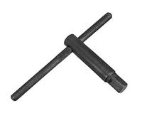 sourcing map Llave de mandril de torno, herramienta de llave inglesa de cabeza cuadrada de 17 mm para fresadora de grabado de enrutador CNC, 2 piezas (L150x250mm)