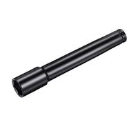 sourcing map Llave de vaso de impacto de 1/2 pulgada por 24 mm de profundidad, acero CR-V tratado térmicamente de 8 pulgadas de longitud, tamaños métricos de 6 puntos