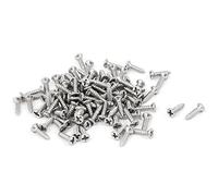 sourcing map M 1,4 x 6 mm estrella tornillo avellanado autorroscante 100 piezas