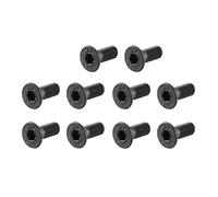 sourcing map M 3 x 8 mm 10,9 tornillo de cabeza hexagonal de acero al carbono tornillo 50 piezas