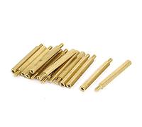 sourcing map M3 Hexagonal Pilar Macho Hembra PCB Separador Espaciador 35mm+6mm 15uds