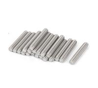 sourcing map M6 x 35mm Macho Roscado Roscar de la Barra del Acero Inoxidable 304 Espárrago Perno 20uds Hardware