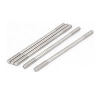 sourcing map M8 x 160mm Apretado Ajustable Empuje Varilla Doble Extremo Rosca Perno Tornillo Perno 5 Piezas