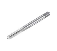 sourcing map Macho Fresado Rosca Roscado M5 x 0.8, Métrico Izquierda Mano Máquina HSS (Alta Velocidad Acero) Sin Recubrimiento 3 Rectas Ranuras Tornillo Rosca H2 Tolerancia