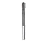 sourcing map Mandril Escariador 9,6mm H7 Carburo Punta Rectas Flautas Redondo Vástago Torno Máquina Fresado Cortador