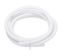 sourcing map Manga dividida de alambre de 5/16 pulgadas, 10 pies, color blanco, funda trenzada UL94-V2, funda ignífuga de PET para automoción, gestión de cables en el hogar